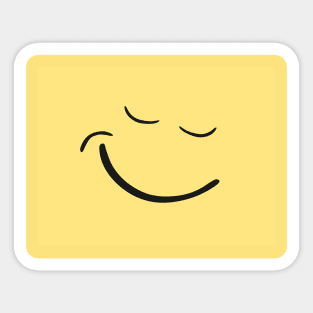 Smiley face Sticker